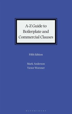 Cover A-Z Guide to Boilerplate and Commercial Clauses