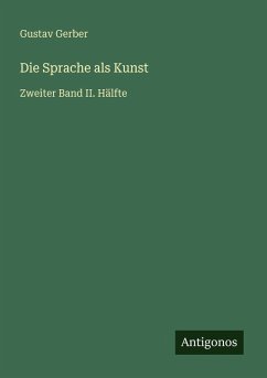 Cover Die Sprache als Kunst