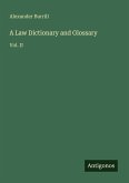 A Law Dictionary and Glossary