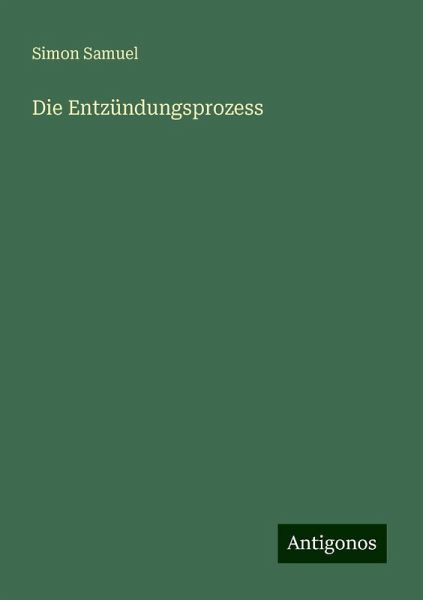 Die Entzündungsprozess