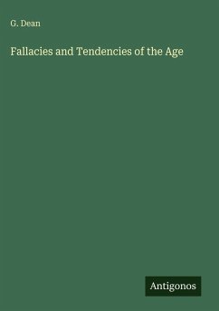 Cover Fallacies and Tendencies of the Age