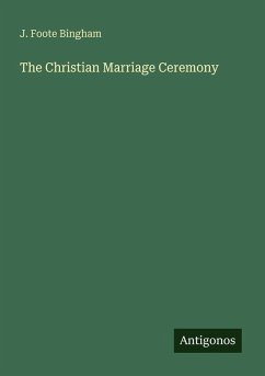 Cover The Christian Marriage Ceremony
