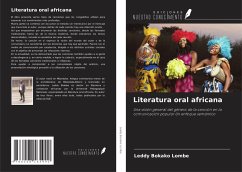 Cover Literatura oral africana