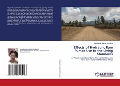 Effects of Hydraulic Ram Pumps Use to the Living Standards - Ngethe Munywoki, Magdalene