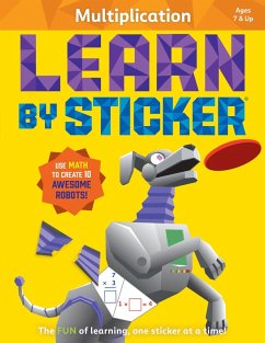 Cover Learn by Sticker: Multiplication