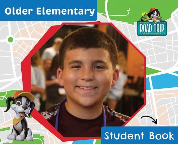 Vbs 2025 Road Trip Older Elementary Student Book (Grades 3-6) (Pkg of 6)