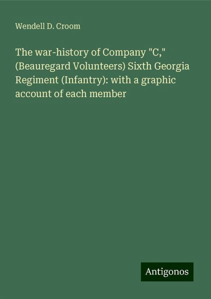 The war-history of Company 