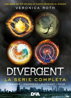 Cover Divergent. La serie completa: Divergent-Insurgent-Allegiant-Four