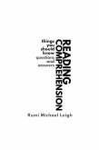 Reading Comprehension (eBook, ePUB)