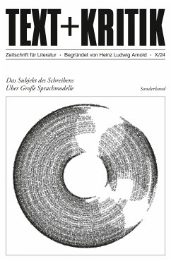 TEXT + KRITIK Sonderband - Das Subjekt des Schreibens (eBook, ePUB)