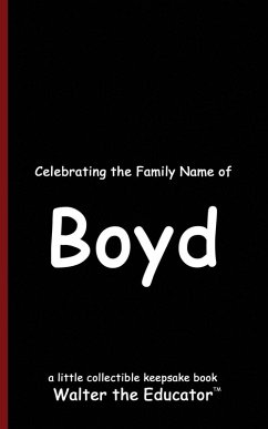 Cover Celebrating the Family Name of Boyd