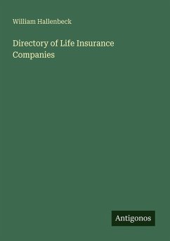 Cover Directory of Life Insurance Companies