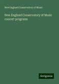 New England Conservatory of Music concert programs New England Conservatory of Music concert programs