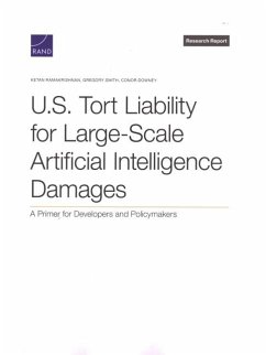 U.S. Tort Liability for Large-Scale Artificial Intelligence Damages - Ramakrishnan, Ketan; Smith, Gregory; Downey, Conor