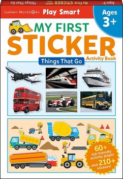 My First Sticker Activity Book Things That Go - Gakken Early Childhood Experts