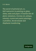 The secret of pictorial art, or, Self-instructor in painting on glass, china, satin and paper: it teaches the oil photo-miniature, Grecian oil, antique, oriental, crystal and pastel paintings, crystalline, decalcomanie and diaphanie transferring The secret of pictorial art, or, Self-instructor in painting on glass, china, satin and paper: it teaches the oil photo-miniature, Grecian oil, antique, oriental, crystal and pastel paintings, crystalline, decalcomanie and diaphanie transferring