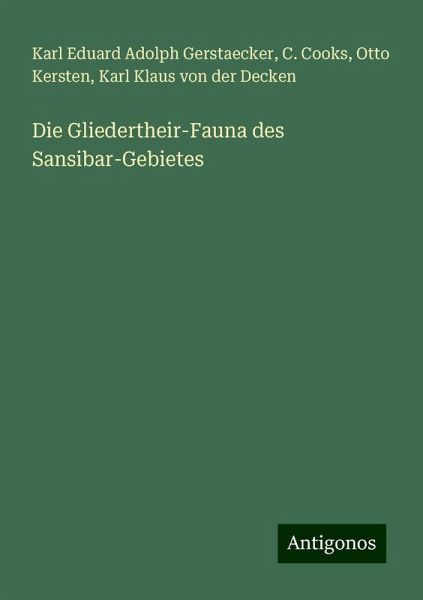 Die Gliedertheir-Fauna des Sansibar-Gebietes