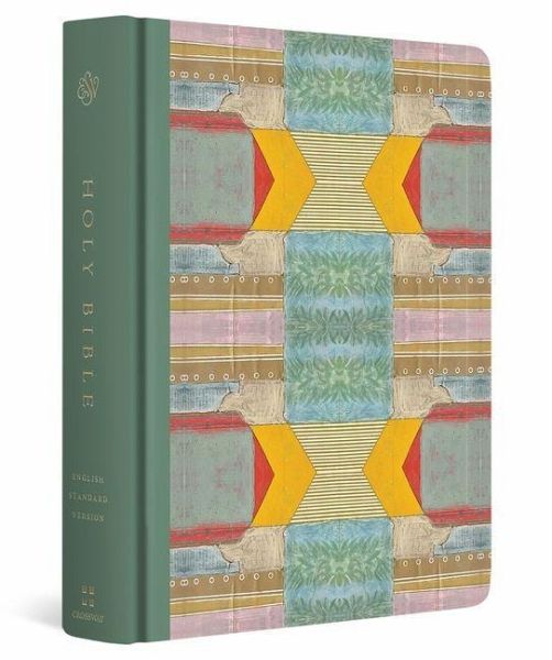 ESV Single Column Journaling Bible, Artist Series (Cloth Over Board, Jessica Dennis Bush, Trellis)