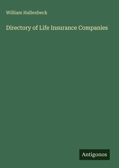 Cover Directory of Life Insurance Companies