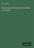 The Journal of the Senate of the State of Vermont