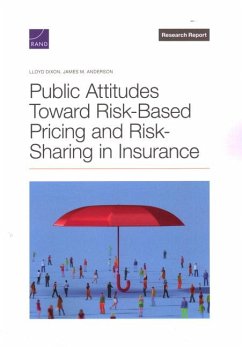 Cover Public Attitudes Toward Risk-Based Pricing and Risk-Sharing in Insurance