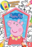 Peppa Pig - Ucurtmali Boyama Kitabi - Cikartma Hediyeli