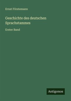 Cover Geschichte des deutschen Sprachstammes