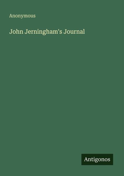 John Jerningham's Journal