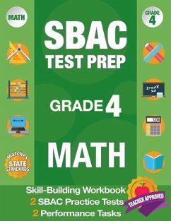 Cover Sbac Test Prep Grade 4 Math