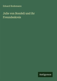 Cover Julie von Bondeli und ihr Freundeskreis