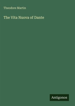 Cover The Vita Nuova of Dante