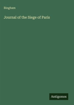 Cover Journal of the Siege of Paris
