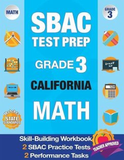 Sbac Test Prep Grade 3 California Math - Smarter Balanced Test Prep Team; Origins Publications