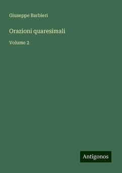 Orazioni quaresimali - Barbieri, Giuseppe