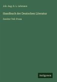Handbuch der Deutschen Literatur