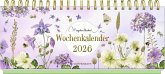 Wochenkalender 2026 - violett