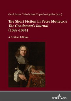 Cover The Short Fiction in Peter Motteux's 'The Gentleman's Journal' (1692-1694)