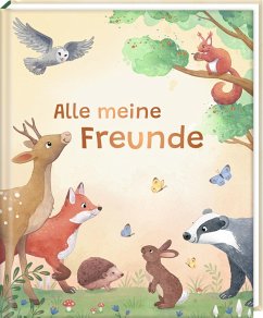 Cover Freundebuch - Alle meine Freunde. Waldtiere