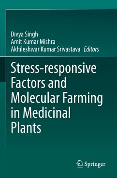 Cover Stress-responsive Factors and Molecular Farming in Medicinal Plants