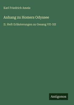 Cover Anhang zu Homers Odyssee
