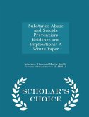 Substance Abuse and Suicide Prevention