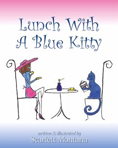 Lunch With A Blue Kitty - Montana, Scarlett