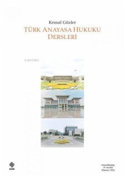 Cover Türk Anayasa Hukuku Dersleri