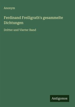 Cover Ferdinand Freiligrath's gesammelte Dichtungen