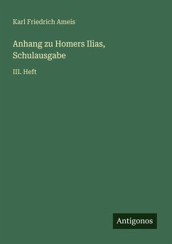 Cover Anhang zu Homers Ilias, Schulausgabe