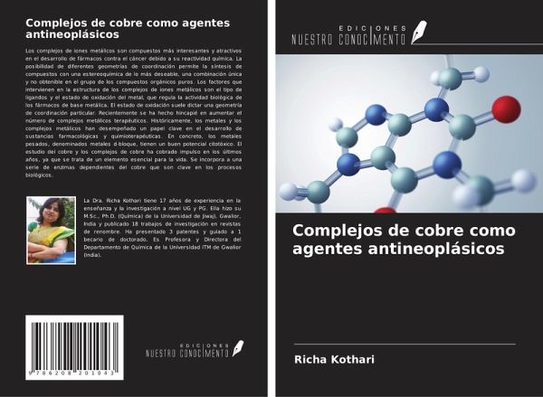 Complejos de cobre como agentes antineoplásicos Complejos de cobre como agentes antineoplásicos