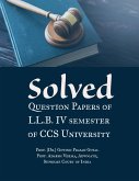 Solved Question Papers of LL.B. IV Semester Solved Question Papers of LL.B. IV Semester