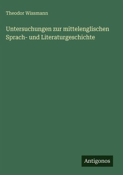 Cover Untersuchungen zur mittelenglischen Sprach- und Literaturgeschichte