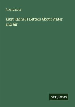 Cover Aunt Rachel's Letters About Water and Air