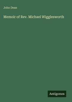 Cover Memoir of Rev. Michael Wigglesworth